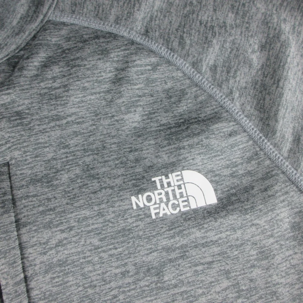 The North Face Pullover Mens 2XL Gray Fleece 1/4 Zip‎ Raglan Outdoor Hiking